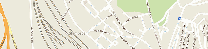 Mappa della impresa gv assicura sas di vacca amsicora e c a CAGLIARI