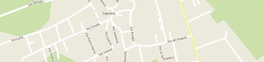 Mappa della impresa gabbiadini adelio a LENTATE SUL SEVESO