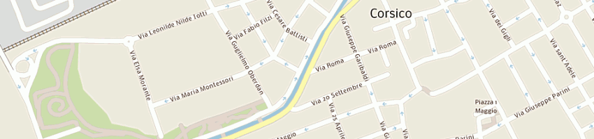 Mappa della impresa b e t elettromeccanica (snc) a CORSICO