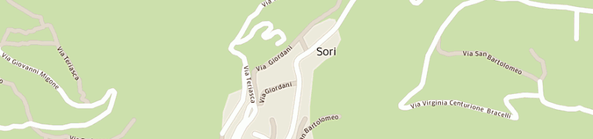 Mappa della impresa repetto giambattista e figli snc a SORI
