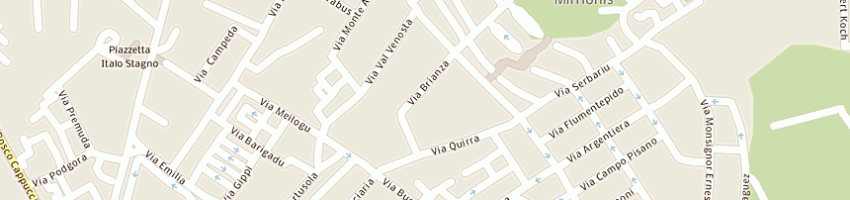 Mappa della impresa roncato michele a CAGLIARI