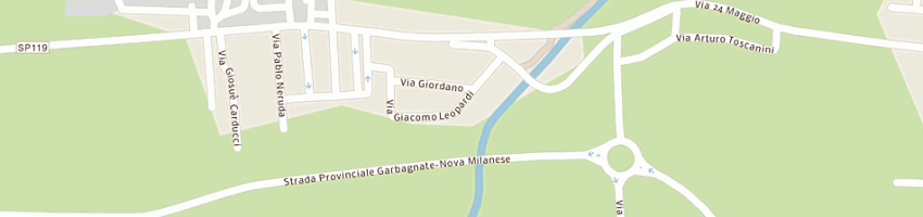 Mappa della impresa gerardini claudio a SENAGO