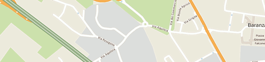 Mappa della impresa franco venturin (sas) a BARANZATE