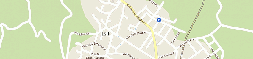Mappa della impresa comune a ISILI