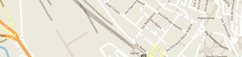 Mappa della impresa piras giulio jr a CAGLIARI