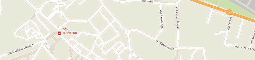 Mappa della impresa pianeta capelli snc di marchesi patrizia e c a MILANO