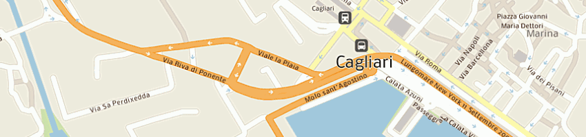 Mappa della impresa marroccu e macis sdf a CAGLIARI