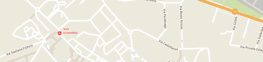 Mappa della impresa peretti maurizio a MILANO