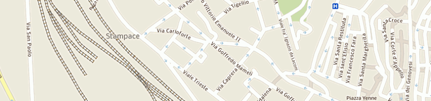 Mappa della impresa sarais maria bonaria a CAGLIARI