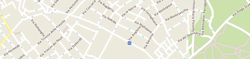 Mappa della impresa scotto sergio a CAGLIARI