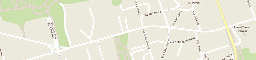 Mappa della impresa dell'olio mariangela a MILANO