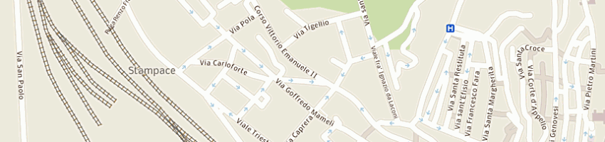 Mappa della impresa figari francesco a CAGLIARI