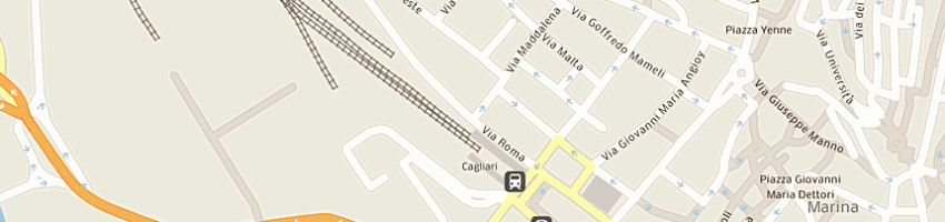 Mappa della impresa walmar snc a CAGLIARI