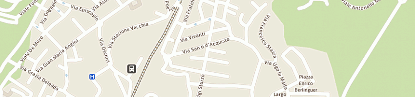 Mappa della impresa auto centro nord (srl) a TEMPIO PAUSANIA