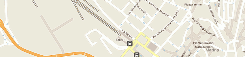 Mappa della impresa pizzeria il punto di zagaria sabino a CAGLIARI