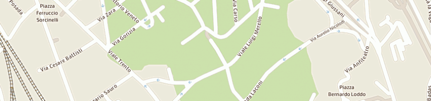 Mappa della impresa regione autonoma della sardegna a CAGLIARI