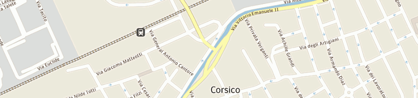 Mappa della impresa zani giacinta a CORSICO