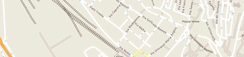 Mappa della impresa sulliotti italo srl a CAGLIARI