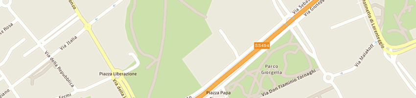 Mappa della impresa world services italia spa a CORSICO