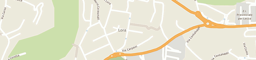 Mappa della impresa civati stefano a COMO