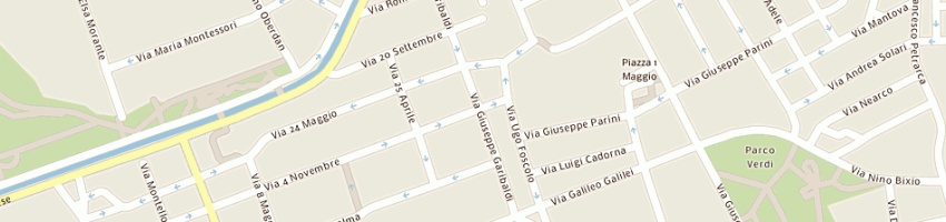 Mappa della impresa garau pietro a CORSICO