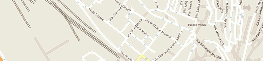 Mappa della impresa salone enrico a CAGLIARI