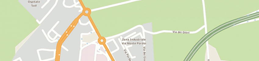 Mappa della impresa cospe sas di orlando onofrio e c a BARANZATE