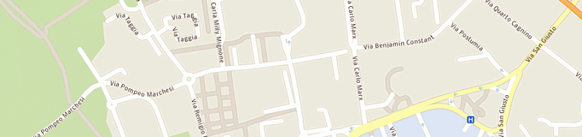 Mappa della impresa itic di croci claudio e c sas a MILANO
