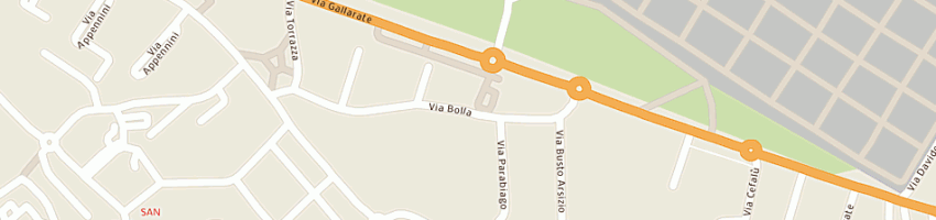 Mappa della impresa pubbliprom sas di reale maria francesca e c a MILANO