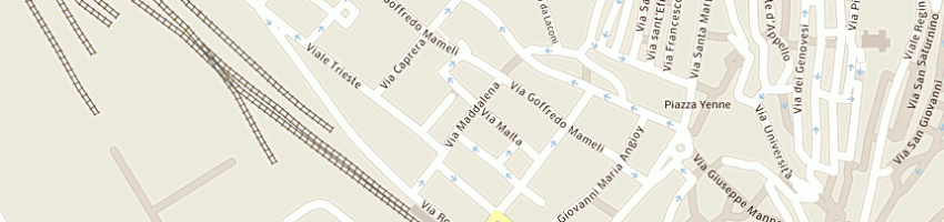 Mappa della impresa l'atelier della cornice di aresu g battista a CAGLIARI