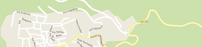 Mappa della impresa tomaso etzo e c snc a SORGONO
