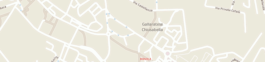 Mappa della impresa servizi incrementi patrimoniali di bottazzi giuseppe a MILANO