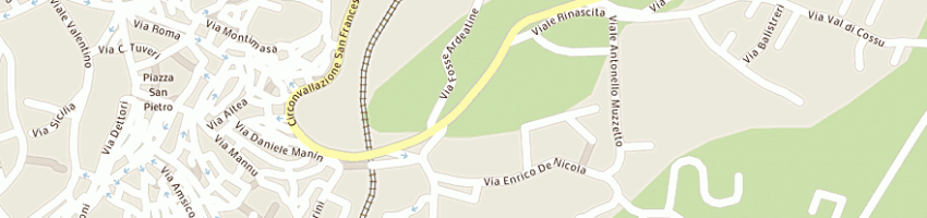 Mappa della impresa provincia olbia tempio a TEMPIO PAUSANIA