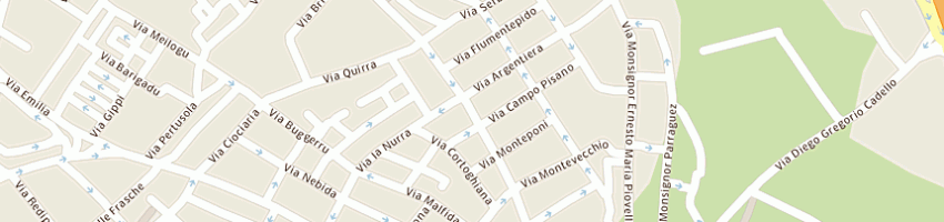 Mappa della impresa zoccheddu paolo a CAGLIARI