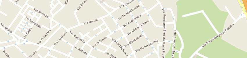 Mappa della impresa cavagnino alessandra a CAGLIARI