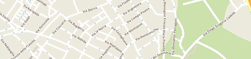 Mappa della impresa pneusgomme di muscas roberto e perria mariano snc a CAGLIARI