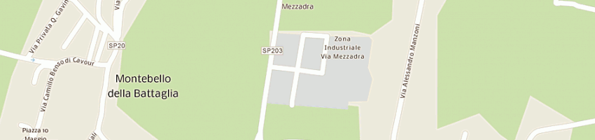 Mappa della impresa tecnodreni di bellinzona stefano e c (sas) a MONTEBELLO DELLA BATTAGLIA