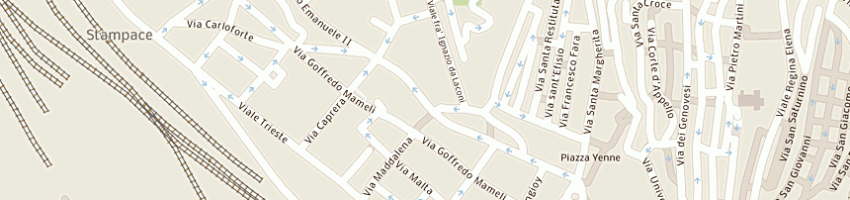 Mappa della impresa trincas e locci di trincas giampiero a CAGLIARI