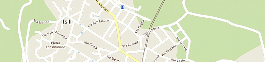 Mappa della impresa unicart snc a ISILI