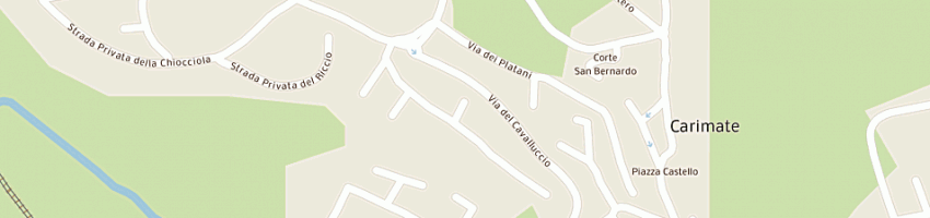 Mappa della impresa studio udacanturio design (snc) a CARIMATE