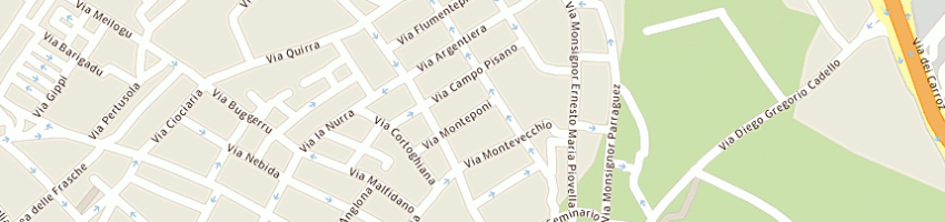 Mappa della impresa urban antonio a CAGLIARI