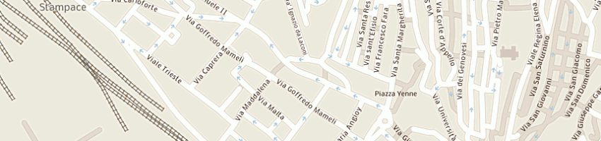Mappa della impresa porcedda ornella a CAGLIARI