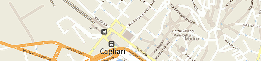 Mappa della impresa pvia crispi boutiques srl a CAGLIARI