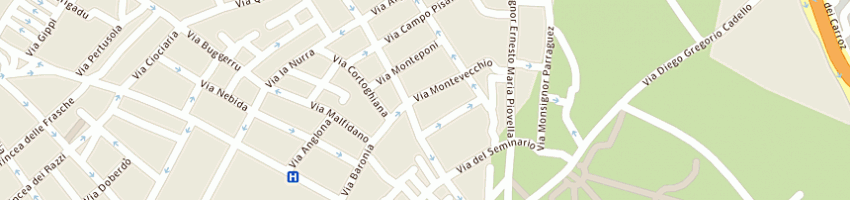 Mappa della impresa atzori claudio a CAGLIARI
