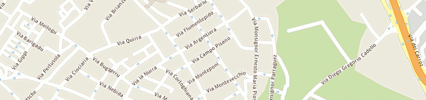 Mappa della impresa mer impianti dei fratelli figus a CAGLIARI