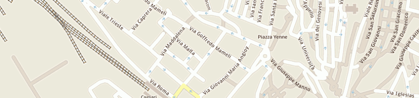 Mappa della impresa martello antonio di matilde martello e c snc a CAGLIARI