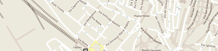 Mappa della impresa panificio la fornarina di orru'marco a CAGLIARI
