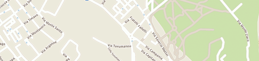 Mappa della impresa mulliri donatella a CAGLIARI