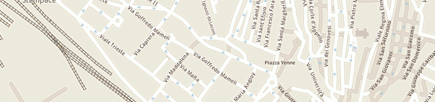 Mappa della impresa fin-sarda spa a CAGLIARI