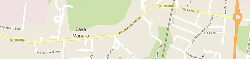 Mappa della impresa perini service di giglio eugenio e c sas a CAVA MANARA